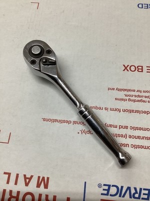 TEKTON TOOLS 1/4 Drive Quick Release Ratchet USED GOOD CONDITION