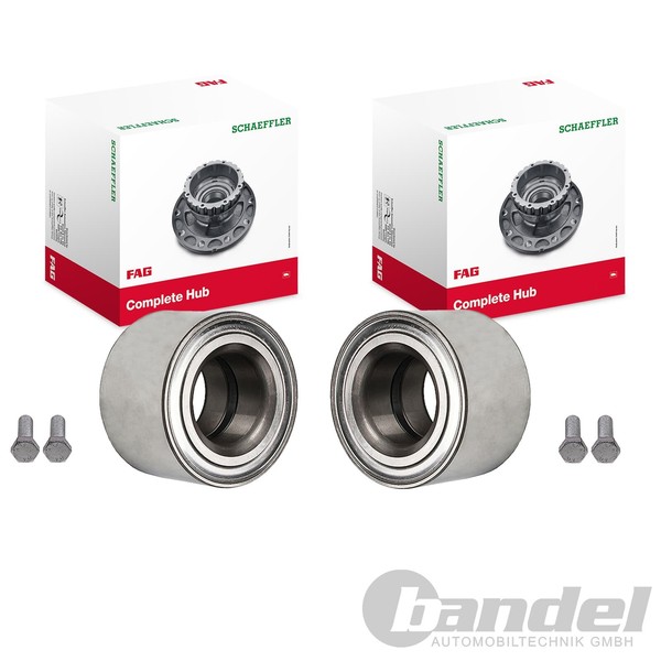 2X Schaeffler FAG Radlager Satz RADLAGER-SATZ Vorne Links+Rechts-image
