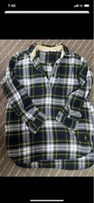 Uniqlo JW Anderson Plaid Tunic Shirt M Cozy Thick Fabric Used