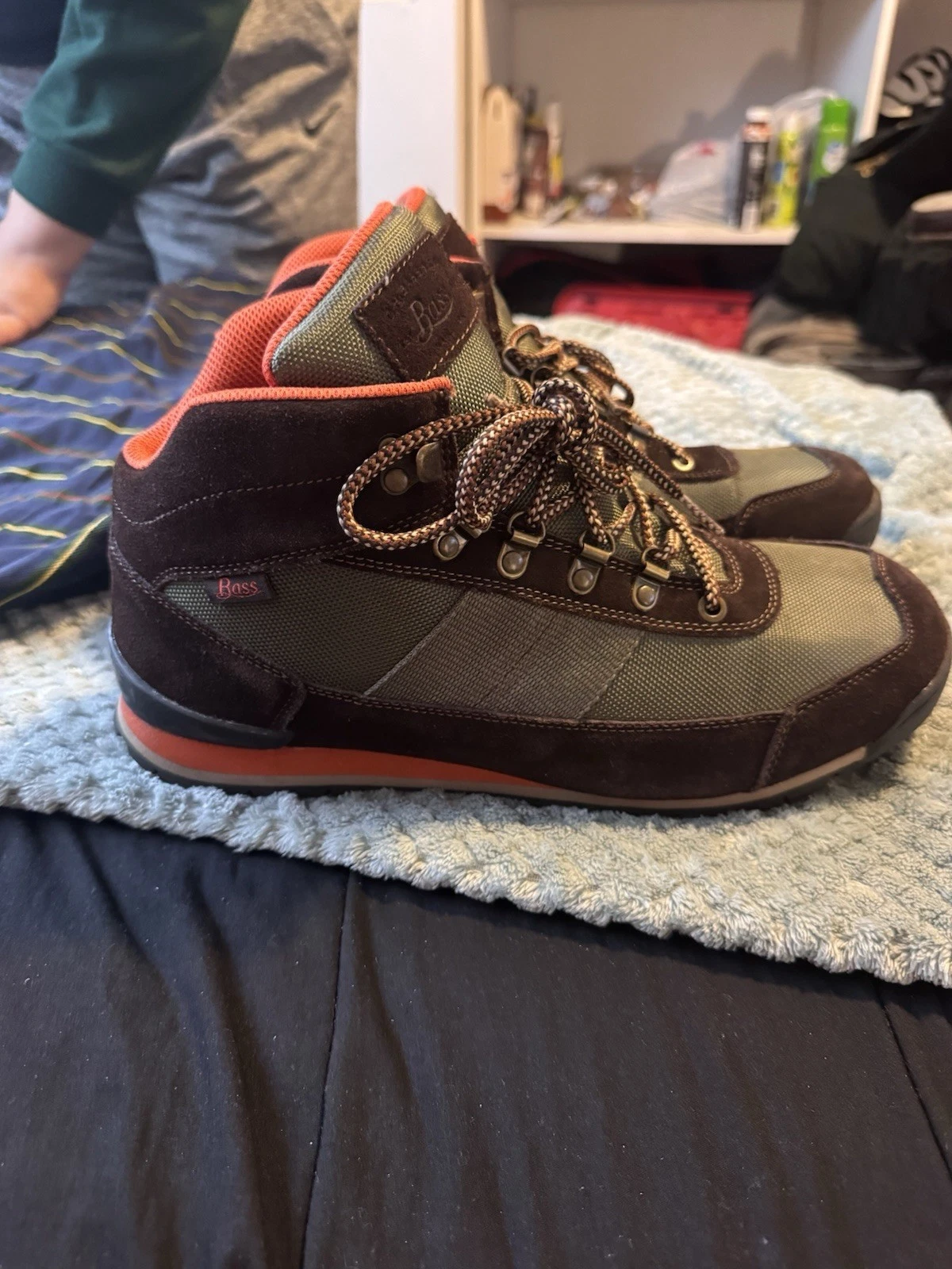 Size 12 GH bass Hiking Beef Broccoli boots mens Orange Climbing Camping Aspen
Opens in a new window