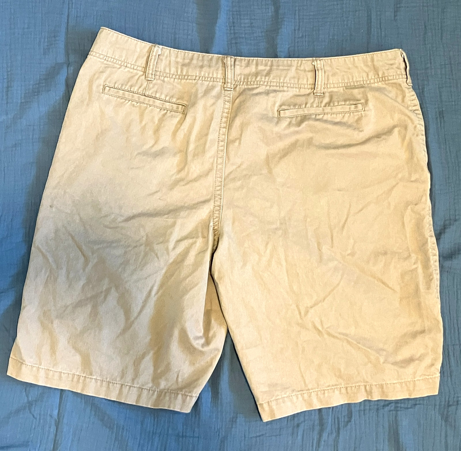 Urban Pipeline Khaki Flat Front Shorts Mens 38W Classic Casual Summer image 2