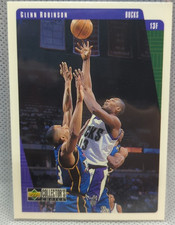 Glenn Robinson NAB Card - Collector's Choice - Upper Deck 1997/98 - #74 Bucks