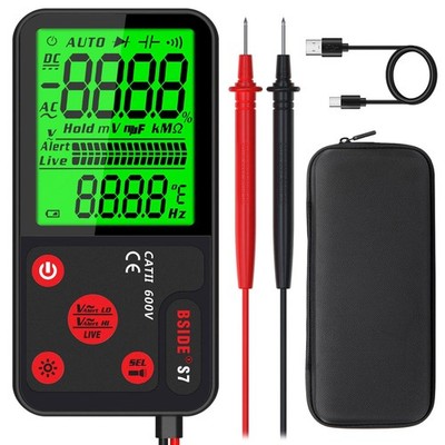 BSIDE Wiederaufladbare Smart Multimeter Elektrischer Tester Intelligente
