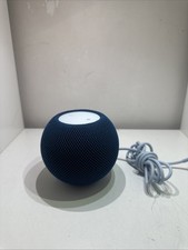 Apple HomePod Mini Smart Speaker Blue Model A2374 Siri WiFi Good Working Order
