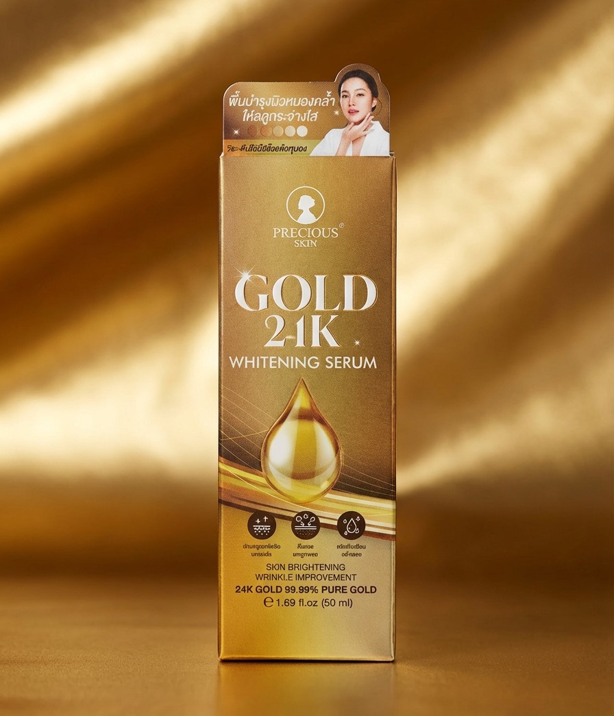 Precious Skin Gold 24K Facial Serum – For Glowing Skin 50ml
