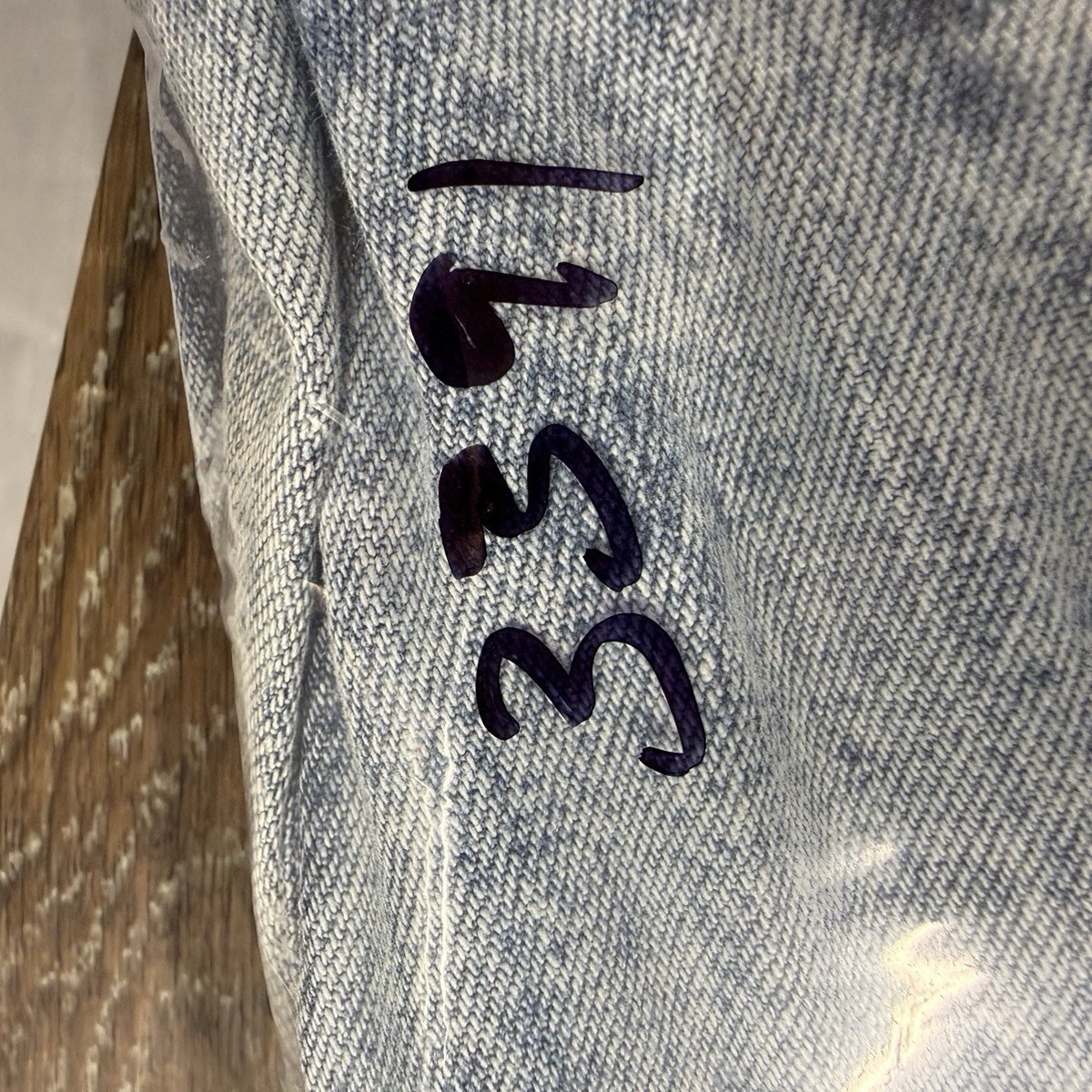 Vintage 80s Levi's Jeans Mens 31x34 (30X31) Double Pleated Acid