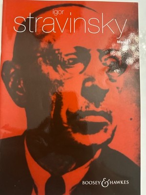 Igor Stravinsky, Mass, Klavierauszug