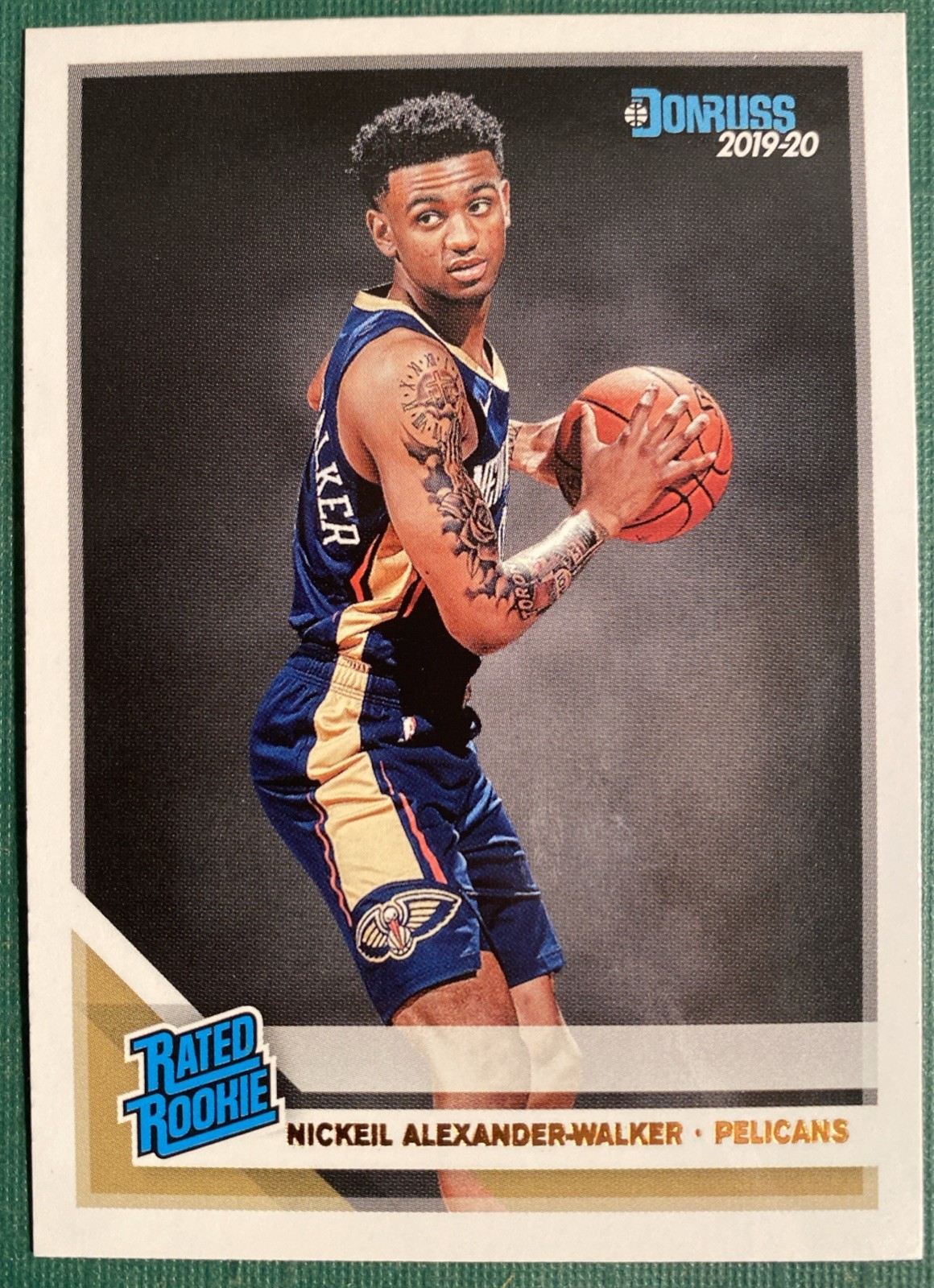 2019-20 Panini Donruss Rated Rookie Nickeil Alexander-Walker #216 Rookie RC