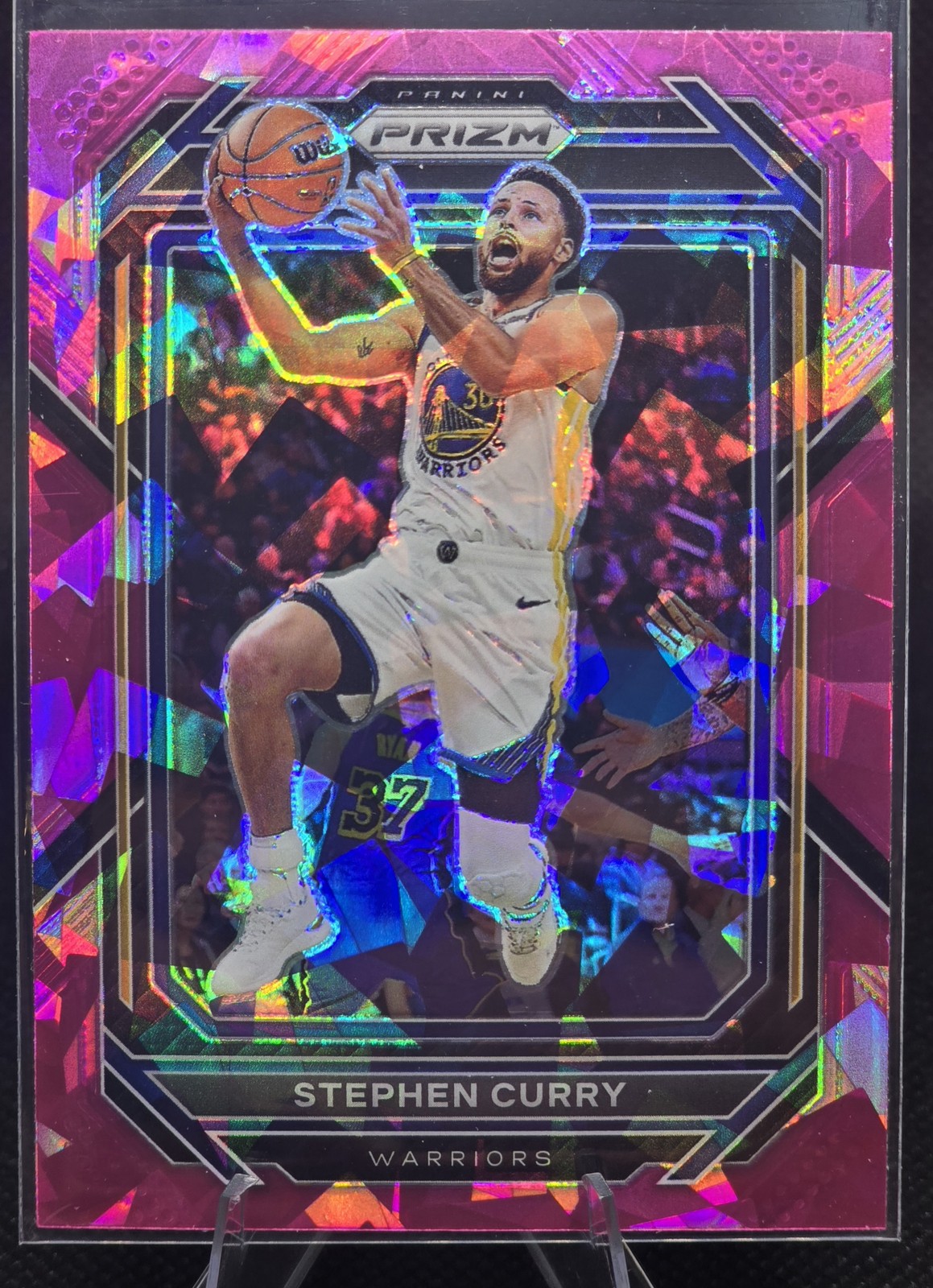 2022-23 Panini Prizm - Stephen Curry #101 Pink Ice Prizm