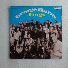George Burns Sings LP Vinyl Album Record Pop