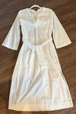 J CREW White Cotton Tunic Dress Cover Up Size S NEW NWOT