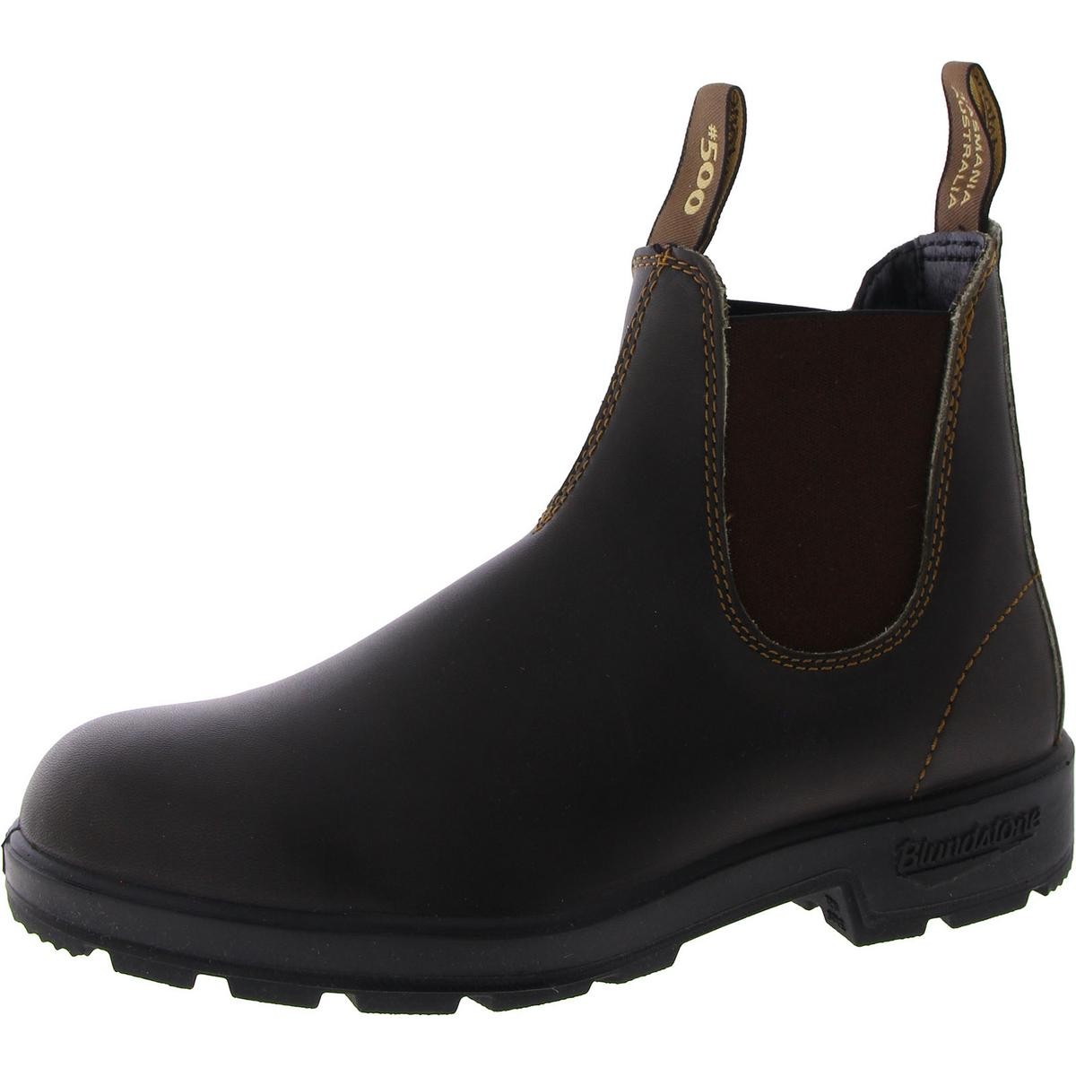 Женские коричневые кожаные ботильоны Blundstone Shoes 8 Medium BM BHFO 5684 21790₽