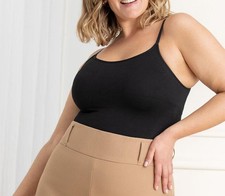 Shapermint Essentials All Day Every Day Scoop Neck Cami 3XL Black NEW 62001
