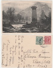 IL CIMONE ED ARSIERO VEDUTI DAGLI AVANZI DELLA MONTANINA - VELO D'ASTICO -30887-