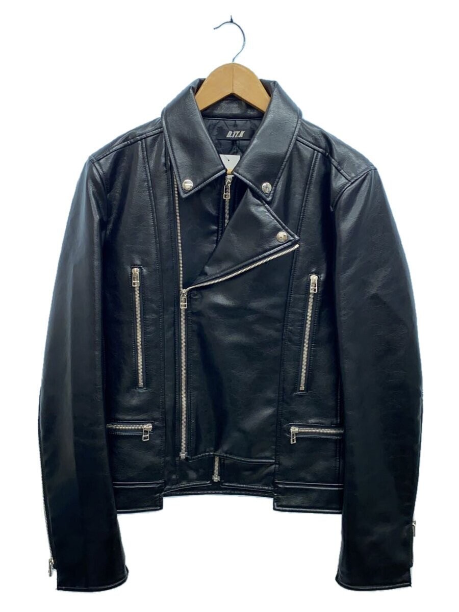 D.Tt.K Double Riders Jacket/M/ Leather/Blk 21901