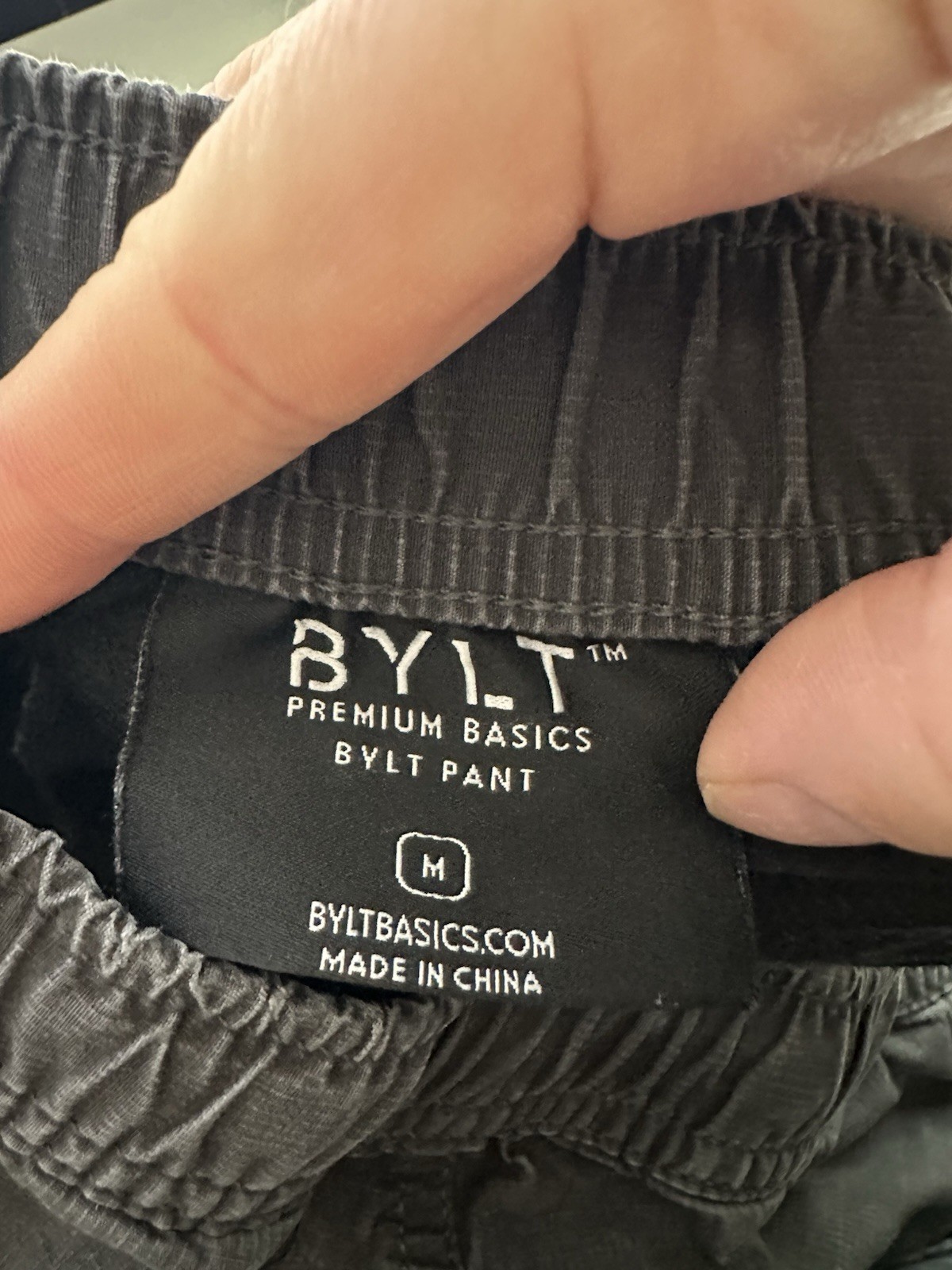 Bylt Men Medium Pull On Premium Basic Pants 30” I… - image 5