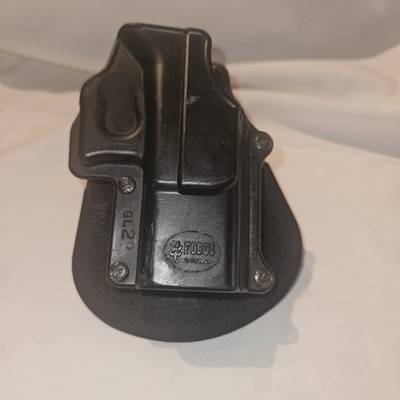 Fobus GL 2 Paddle Holster RH Fits Glock Black Made in Israel, Pre-owned, SEE PIC