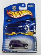 Hot Wheels Purple ‘32 Ford Vicky Red Line Tires #104 A9