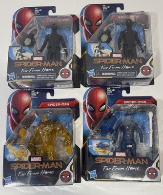 Marvel Spiderman Far From Home 6  Figures Lot Of 4
