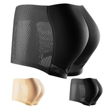 Butt Lifter Padded Boxer Briefs for Men Hip Enhancer Underwear Shapewear