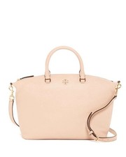 Tory Burch Pale Pink Frida Satchel w/ Crossbody Strap