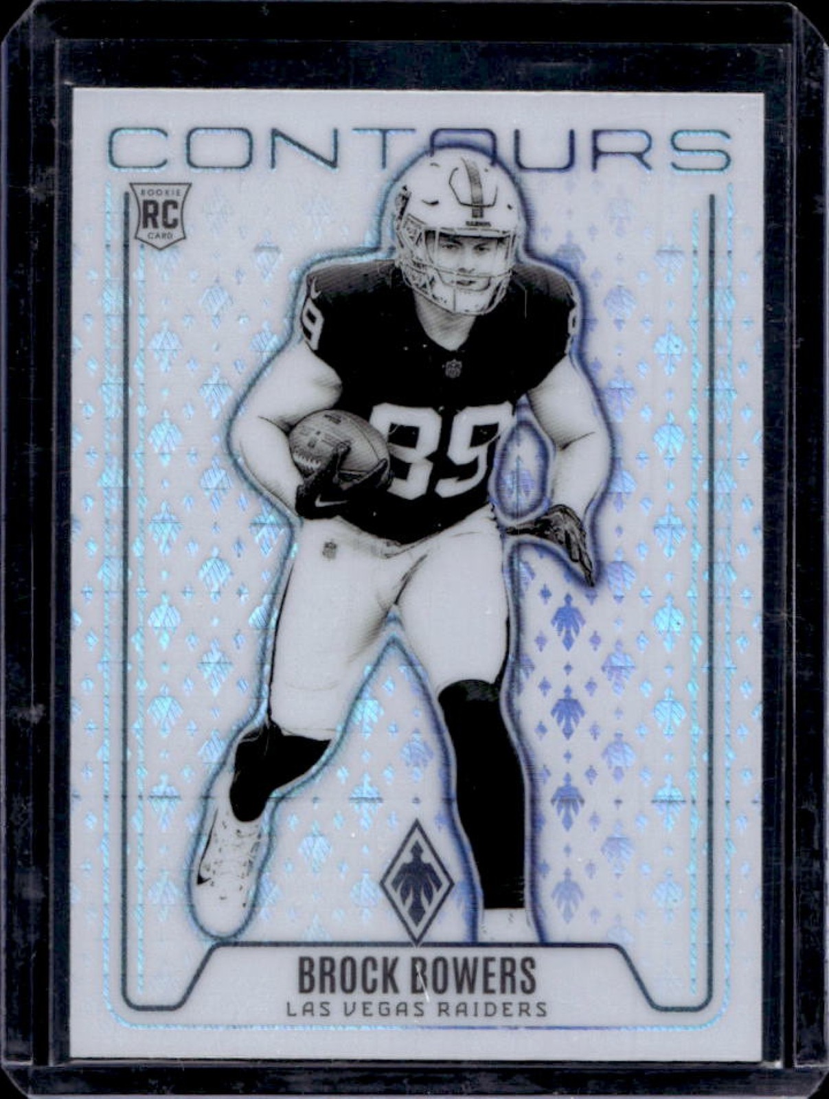 2024 Phoenix Brock Bowers Contours RC Hyper Rookie #CON-BBS Raiders