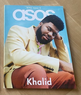 Khalid Singer+Songwriter Dove Mabel asos '19 Magazine english edition ultra rare