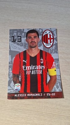ALESSIO ROMAGNOLI # AC MAILAND /  ITALIEN - AUTOGRAMMKARTE