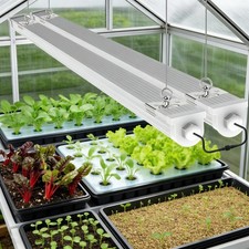 6-Pack 3FT T8 LED Grow Lights 36W Linkable LED Plant Light Growing Lamps IP65