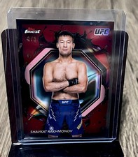 shavkat rakhmonov 2024 Topps Finest Rare 2/3 ufc 
