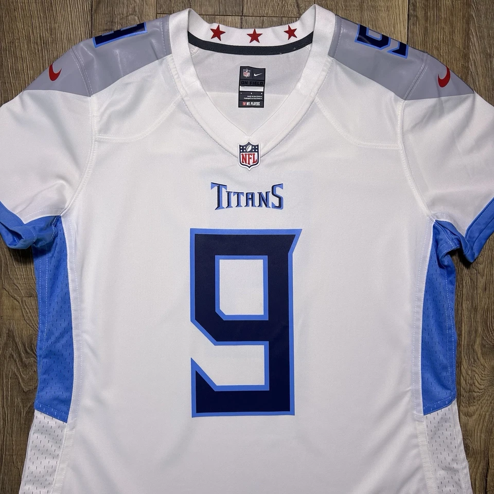 Nueva camiseta local de fútbol americano de los Tennessee Titans Steve McNair Nike NFL para mujer L $130 Foto 2 de 4