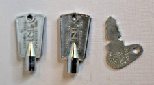 Lot 3 Vintage Freezer Keys National Lock Cole