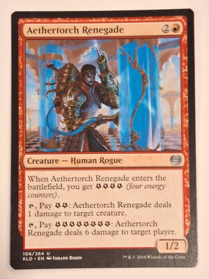 Aethertorch Renegade - Kaladesh - Magic the Gathering MTG Nice!