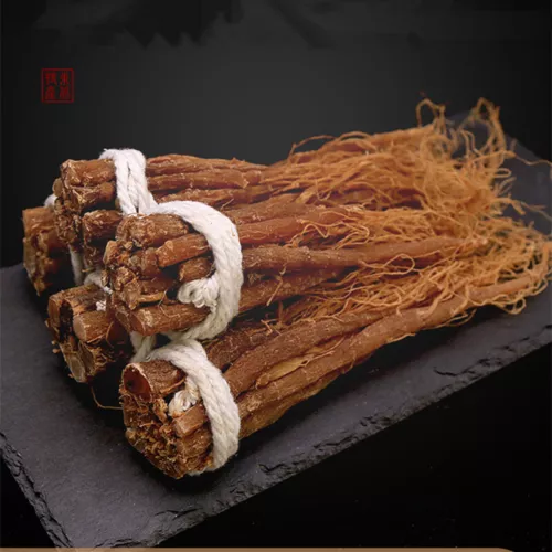 Piezas de raíz de ginseng Panax coreano rojo hierbas de té de hierbas chinas 100 g ~ 500 g - Imagen 1 de 5
