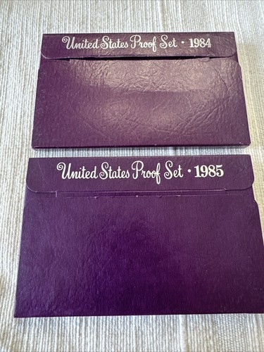 2 United States Mint Proof Sets, 1984 And 1985 - 第 1/2 張圖片