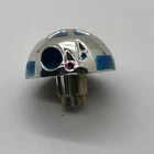 1977 Vintage Star Wars R2-D2 SOLID DOME Part Only FOR Action Figure