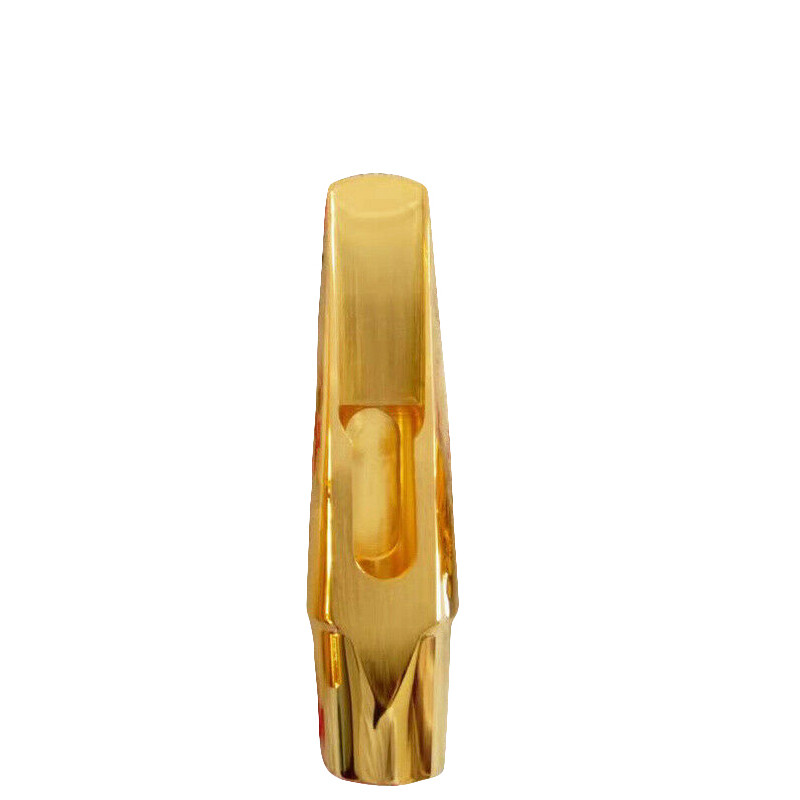 Excellent Gold Plated Copper Alto Saxophone Mouthpiece #5-9 w/Ligature 2025 NEW