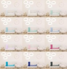 Spannbettlaken 60x120 70x140 Baby Bettlaken Kinderbett Babybett Jersey Laken Uni