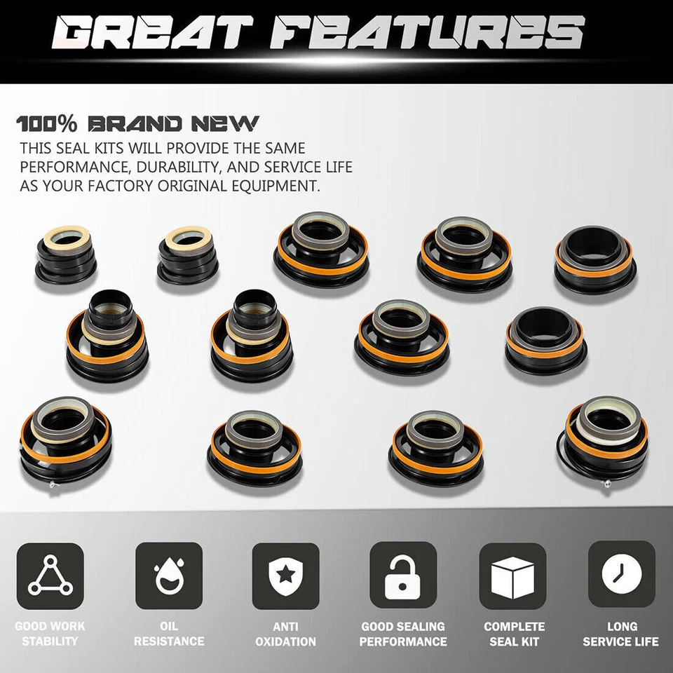 For Case 580E 580SE 580SD Whole Machine Seal Kit Backhoe Hydraulic Cylinder Seal - Image 4 of 4