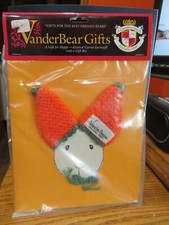 Muffy Vanderbear- HOPPY CARROT EARS- Portrait in Black and White Gift-NIP-