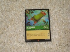 Disney Lorcana: Rise of the Floodborn LITTLE JOHN FOIL  Non Foil 84/204, Rare 
