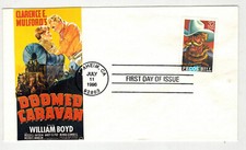 PECOS BILL COWBOY FOLK HERO 3086 RARE APPLIQUE DOOMED CARAVAN WILLIAM BOYD