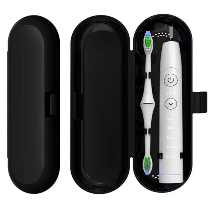 2 Pc Electric toothbrush travel case for Philips & OralB( White and