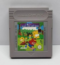 Thumbnail of ebay&reg; auction 227341136810 | Nintendo Gameboy Spiel - Bart Simpsons Escape From Camp Deadly, DMG-TS-NOE,...
