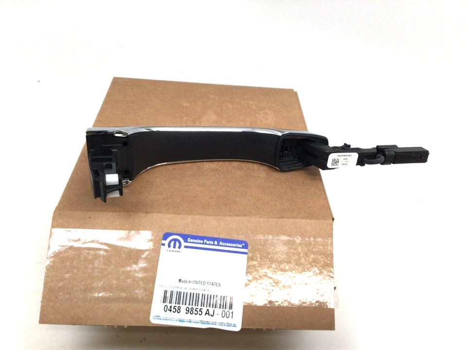 Manija de puerta cromada sin llave delantera izquierda o derecha Dodge Journey Chrysler 300 OEM Foto 3 de 4
