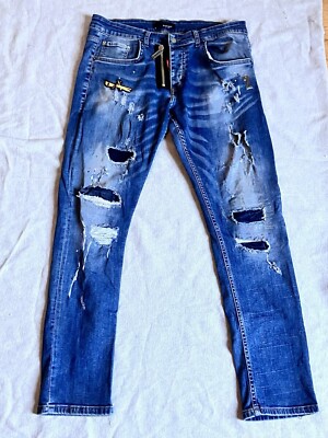 Distressed Jeans W36