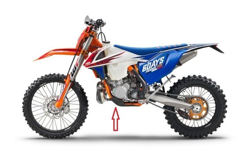 KTM HUSQVARNA GASGAS 2Stroke Motor protection Skid Plate 250-300 Model 2017-2023 - Picture 6 of 12