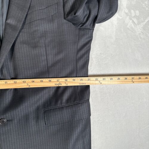 Blazer Ermenegildo Zegna Achillfarm Hombres Talla 46R Saks Fifth Avenue Lana Seda - Imagen 4 de 11
