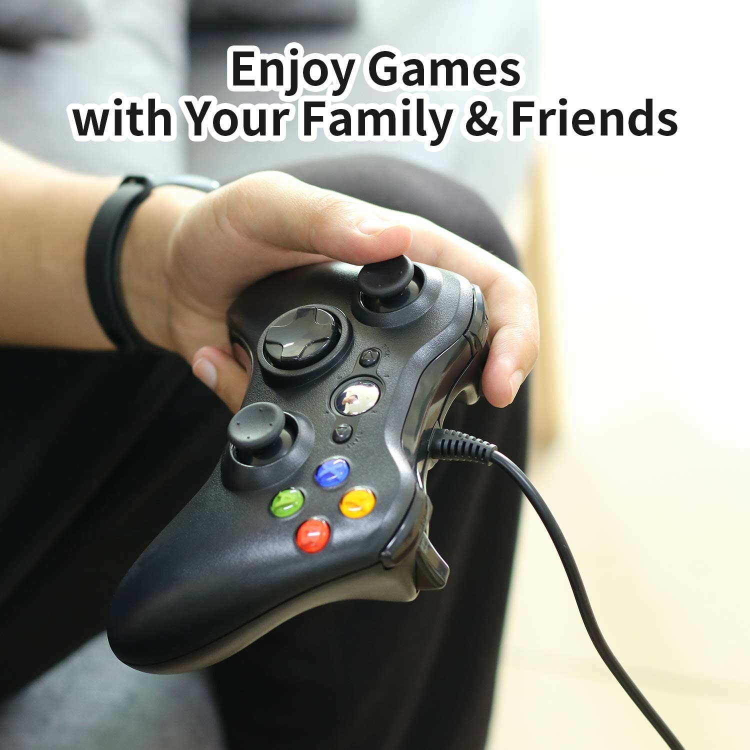 Controller Xbox 360 Cablato USB per PC Windows - Gaming di Precisione - 2