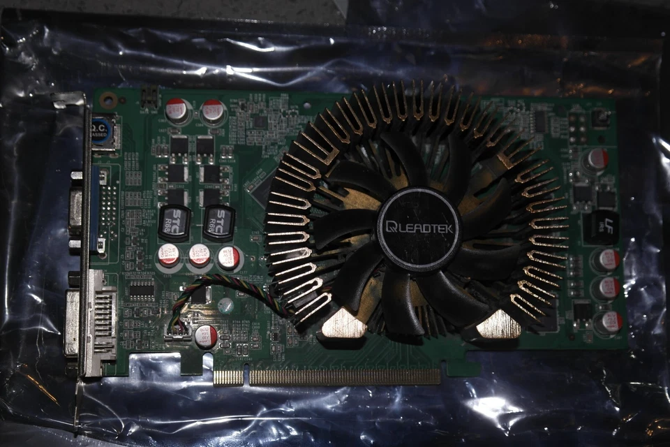 Nvidia GeForce 9800 GT 512MB GDDR3 PCI-e 16* VGA DVI HDMI video card Leadtek - Image 3 of 4